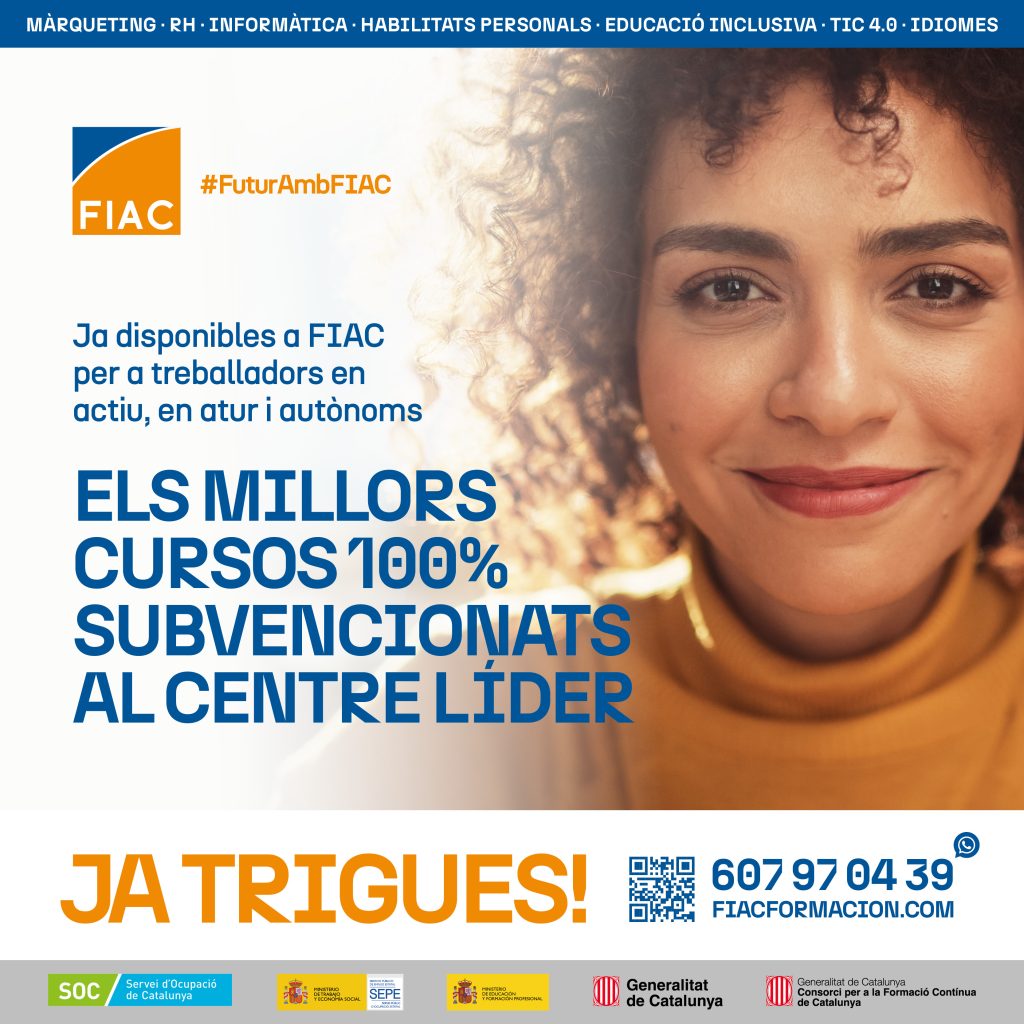 FIAC Formació Subvencionada