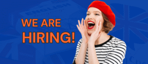 We are hiring: English teachers